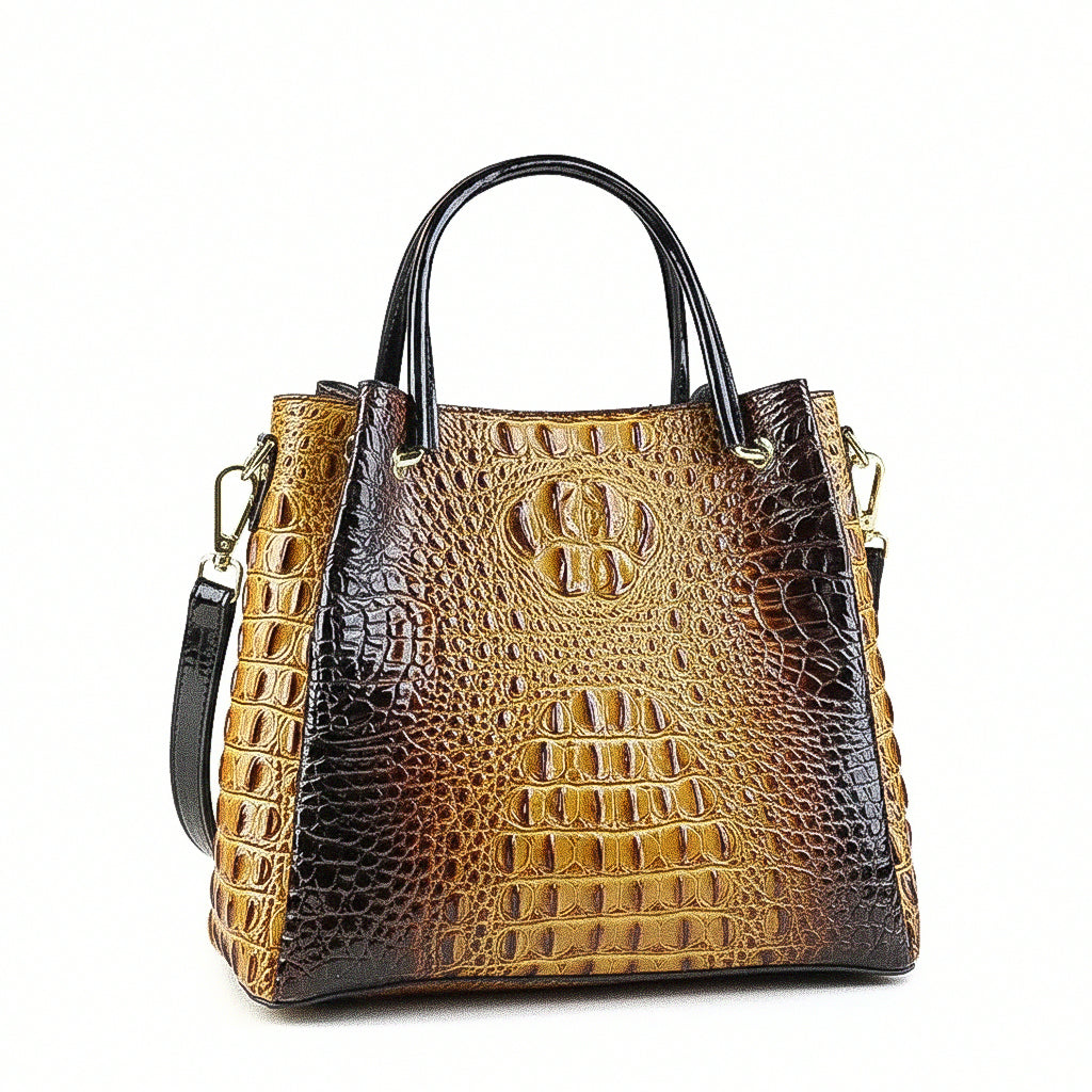 Morae Everyday Tote Crocodile Leather
