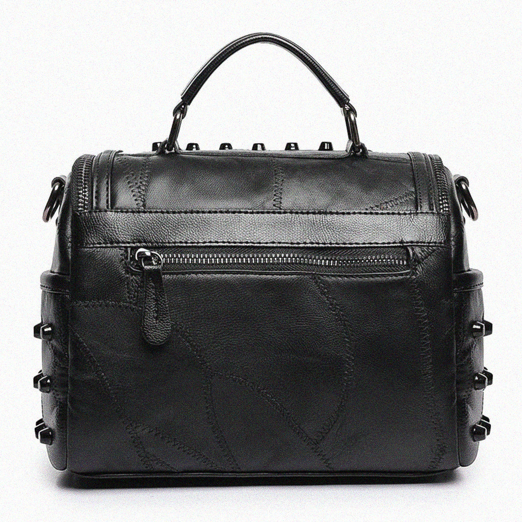 Urban Edge Studded Handbag