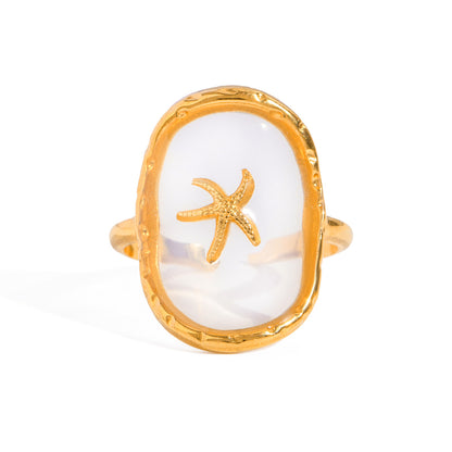Starfish Open Ring