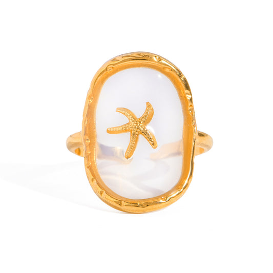 Starfish Open Ring
