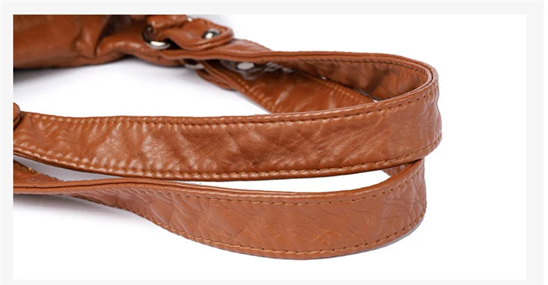 Modern Leather Hobo Crossbody