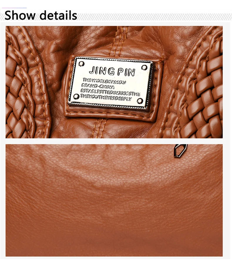 Modern Leather Hobo Crossbody