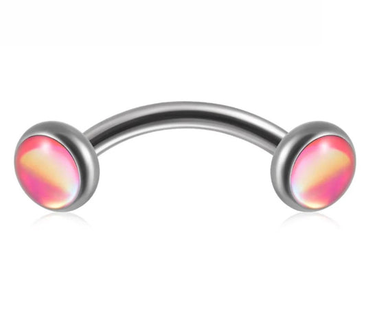 Geometric Eyebrow & Ear Stud – G23 Titanium Casual Hawaiian Vacation Piercing