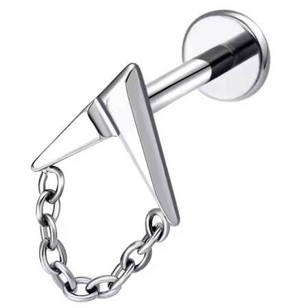 Hawaiian Tropical Style Lip & Cartilage Stud