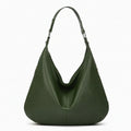 Noir Crescent Hobo Bag