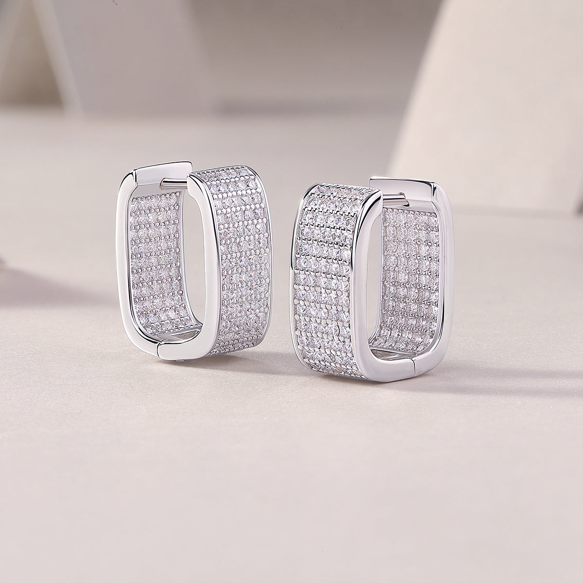 Star Light Moissanite Earrings