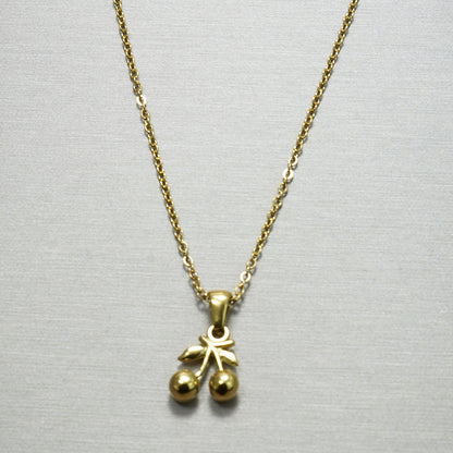 Lxalry Cherry Mirror Jewelry Set