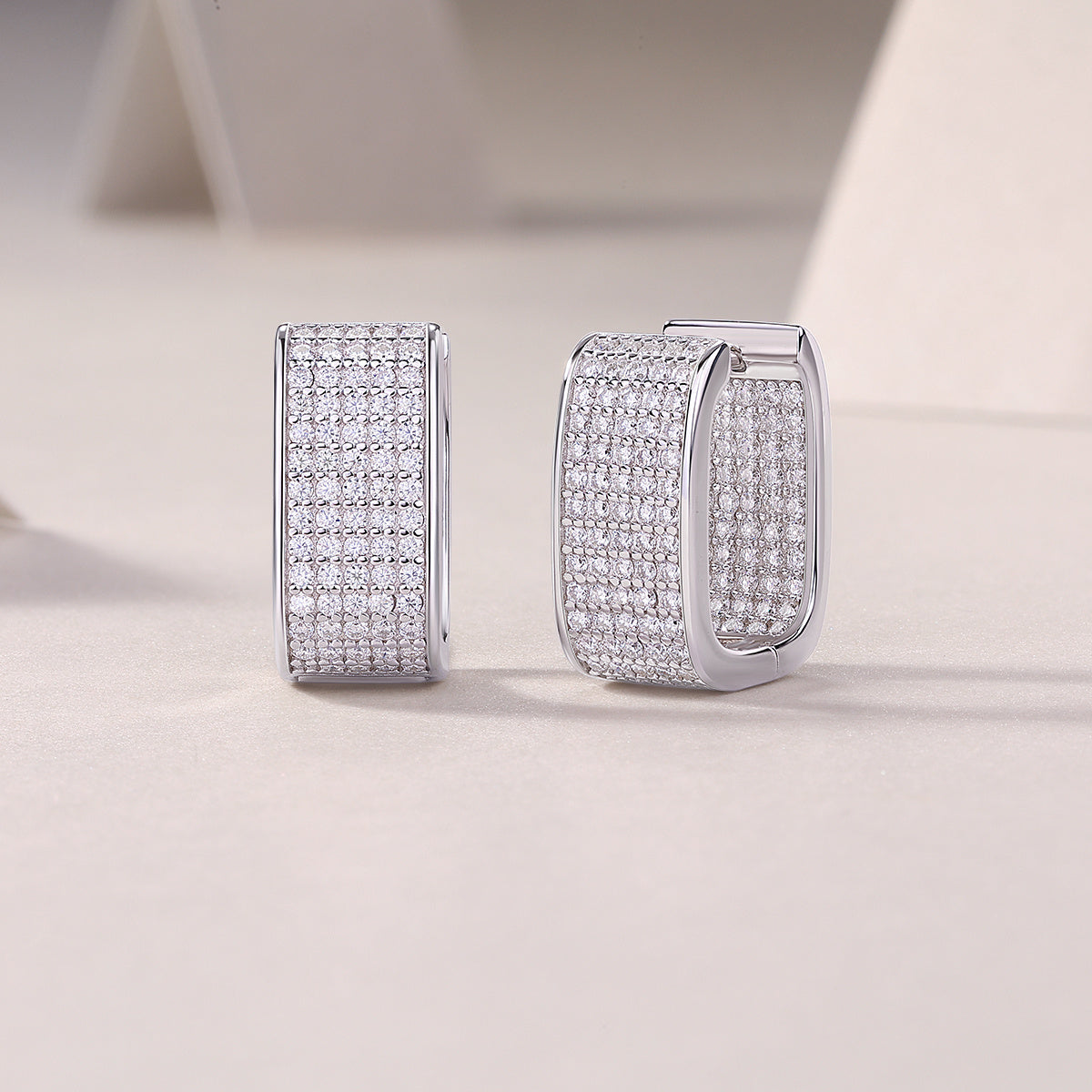 Star Light Moissanite Earrings
