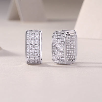 Star Light Moissanite Earrings