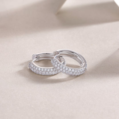 Corner Star Moissanite Earrings