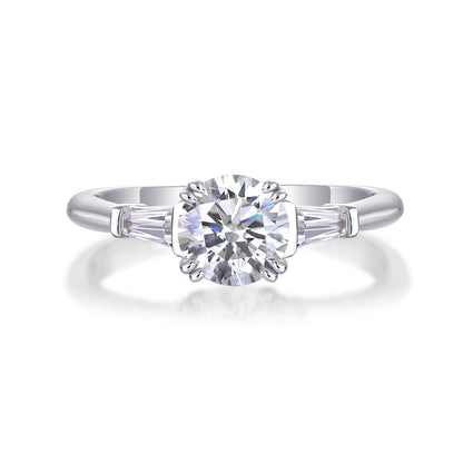 Luxury Moissanite Wedding Ring Set