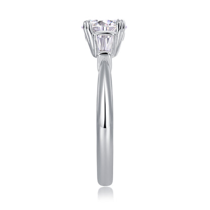Luxury Moissanite Wedding Ring Set