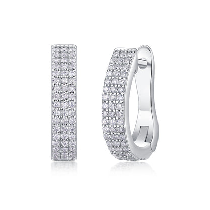Slow Pace Diamond Moissanite Earrings