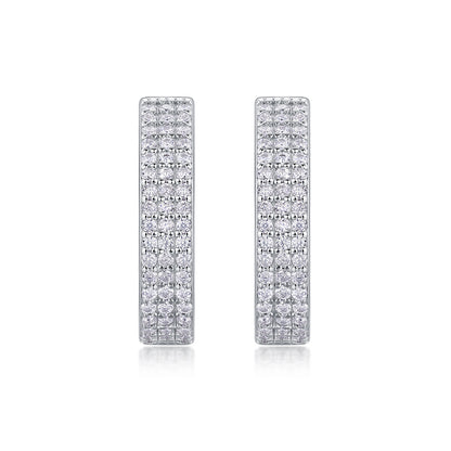 Slow Pace Diamond Moissanite Earrings