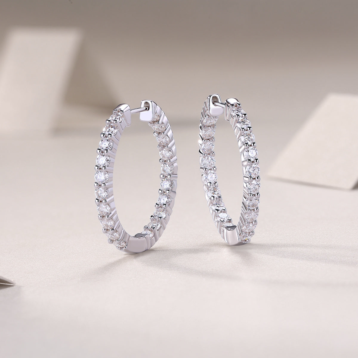 Merman Moissanite Earrings