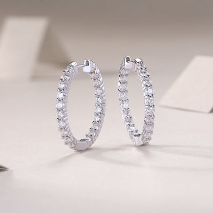 Merman Moissanite Earrings