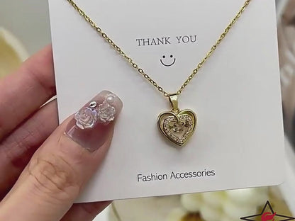 Double-Layer Love Necklace