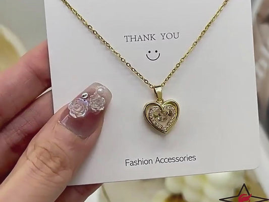 Double-Layer Love Necklace